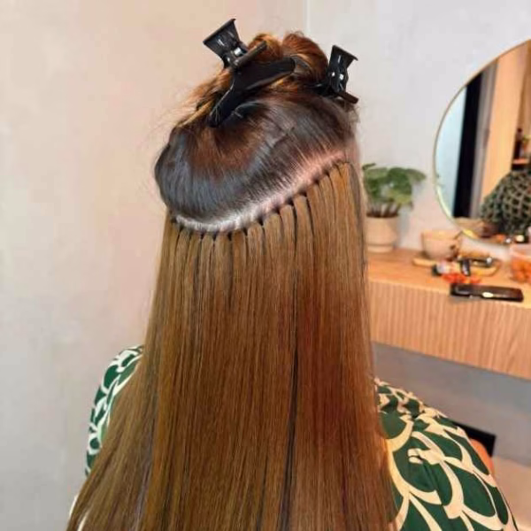 Invisible wefts